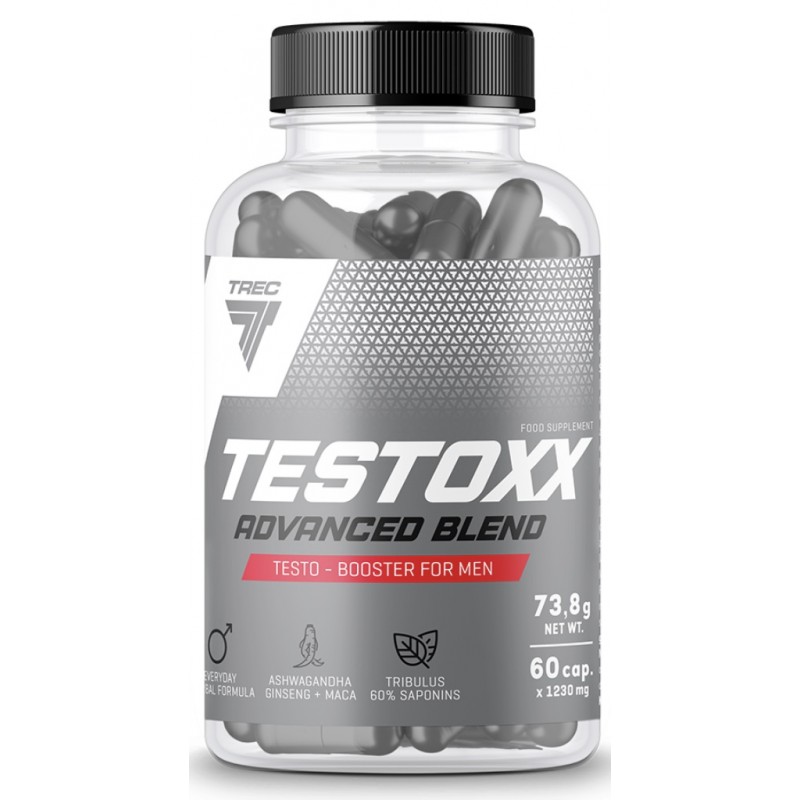 Testoxx 1230 mg 60 kapslit